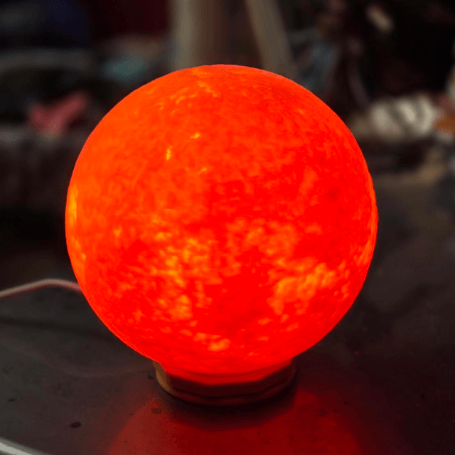 Globe solaire lumineux 