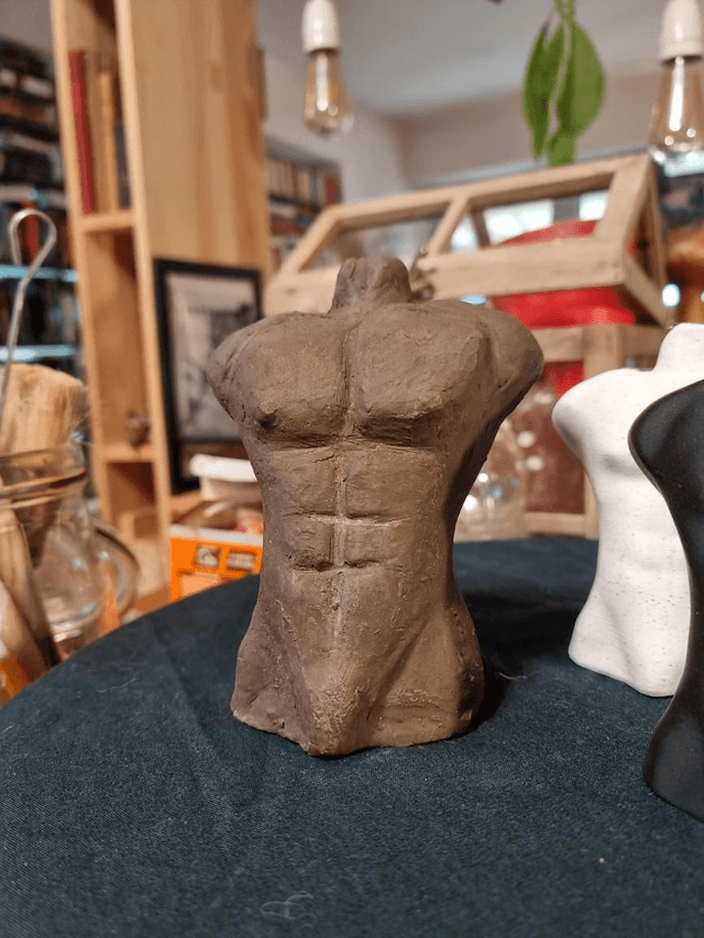 Buste d'homme (impression 3D).